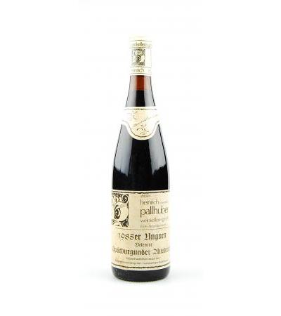 Wein 1985 Belencer Spätburgunder Ausbruch
