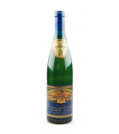 Wein 1988 Burg Layer Schloßkapelle Scheurebe