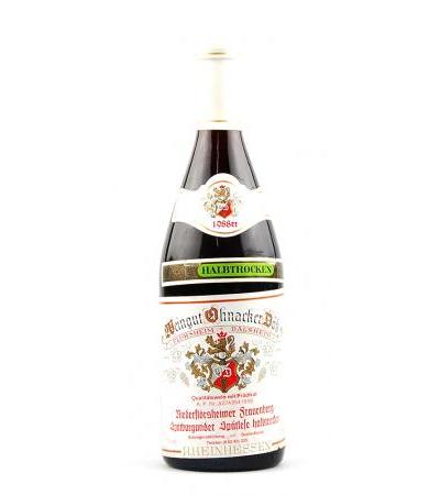 Wein 1988 Niederflörsheimer Frauenberg Spätlese