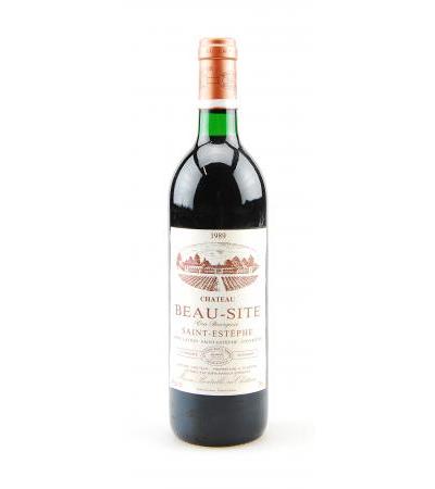 Wein 1989 Chateau Beau Site Cru Bourgeois
