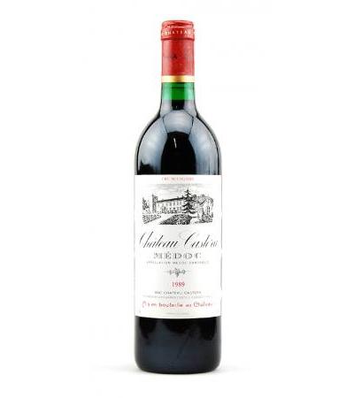 Wein 1989 Chateau Castera Cru Bourgeois Superieur