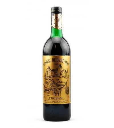 Wein 1989 Chateau de la Riviére