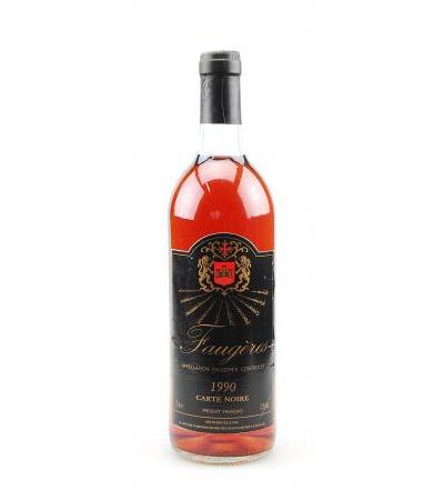 Wein 1990 Faugeres Carte Noir rose