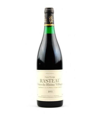 Wein 1993 Cotes du Rhone Villages Rasteau Cuvee