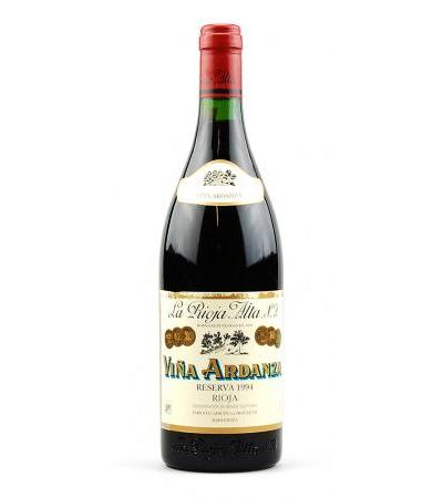 Wein 1994 Vina Ardanza Reserva La Rioja Alta