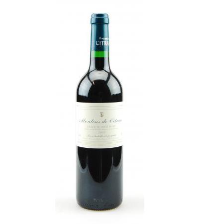Wein 2008 Moulins de Citran Haut Medoc