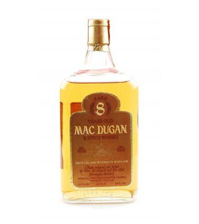 Whisky 1966 Mac Dugan Rare 8 Years Blended Scotch