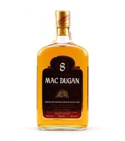 Whisky 1968 Mac Dugan Rare 8 Years Blended Scotch