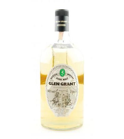 Whisky 1985 Glen Grant Scotch 5 years 2 Liter