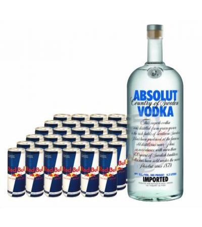 Absolut Vodka-Bull Gigapack