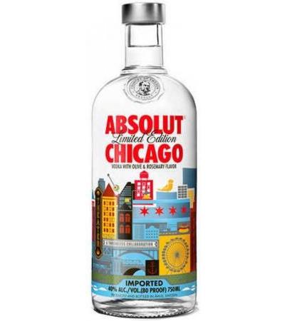 Absolut Vodka Chicago 0,75l
