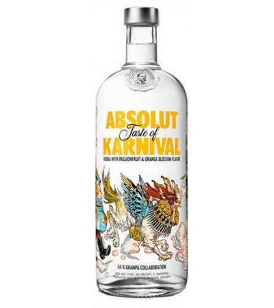 Absolut Vodka Karnival 1l