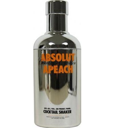 Absolut Vodka Silver Shaker Apeach 0,7l