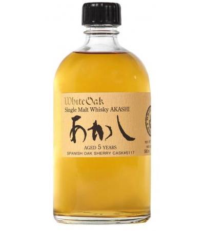 Akashi Whisky White Oak 5 Jahre 0,5l
