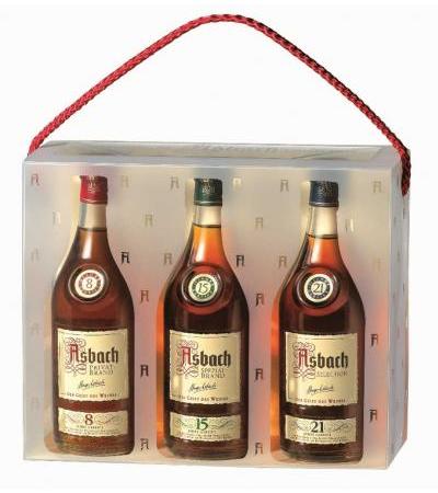 Asbach Cellermasters Collection 3x0.2 liter