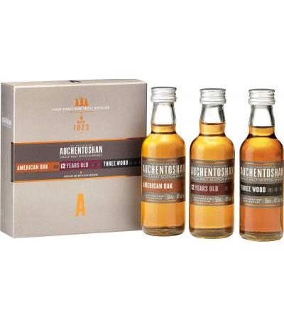 Auchentoshan Whisky 3er Gift Collection (3x0,05 l)