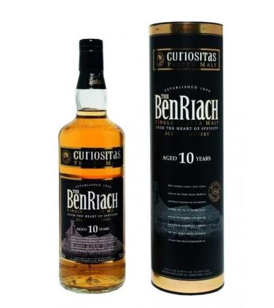Ben Riach Whisky Curiositas Peated 10 Jahre 0,7l in Geschenkpackung