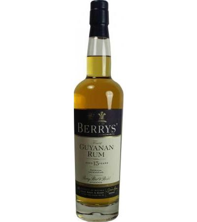 Berry's Own Finest Guyanan Rum 15 Jahre 0,7L
