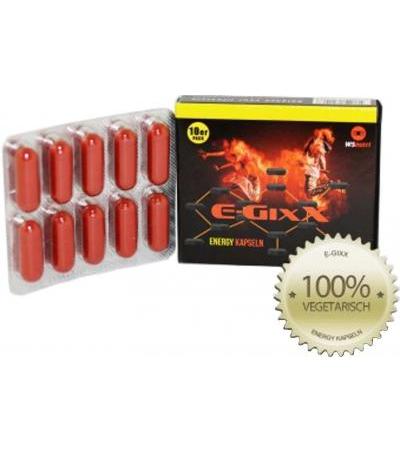 E-GixX Energy Drink Kapseln 10 Blister