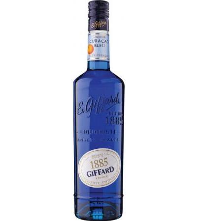 Giffard Curacao Bleu Liqueur (Blue Curacao) 25% 0,7l