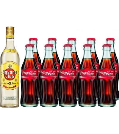 Havana Club Rum 3 Jahre mit Cola