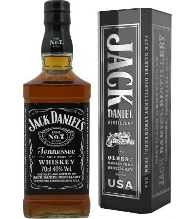 Jack Daniels Whiskey Black Label Old Nr.7 0,7l in Metalldose