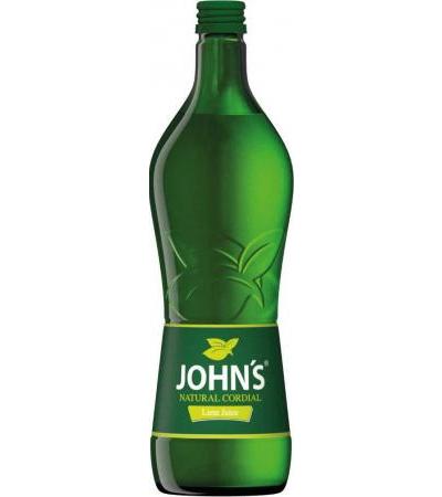 John's Lime Natural Cordial 0.7l