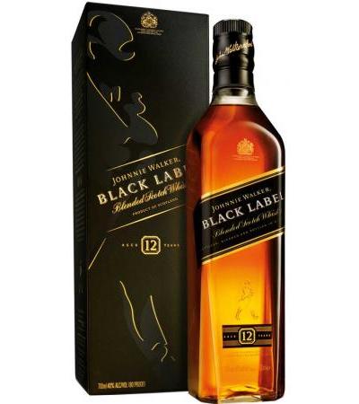 Johnnie Walker Whisky Black Label 0,7l