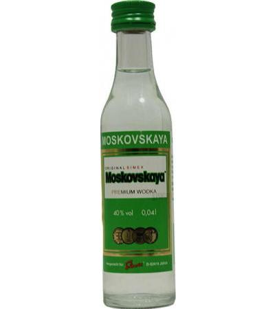 Moskovskaya Russischer Vodka Mini 5cl