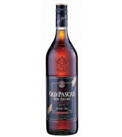 Old Pascas Ron Negro Dark Rum 1,0 l