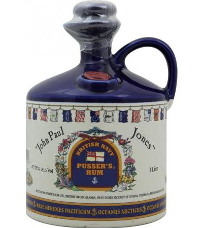 Pussers British Navy Rum 1 l John Paul Jones Flagons