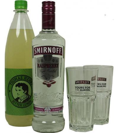 Smirnoff Vodka Raspberry Bitter Lemon