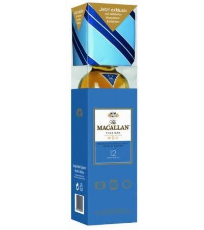 The Macallan Whisky Fine Oak 12 Jahre mit Barutti Krawatte