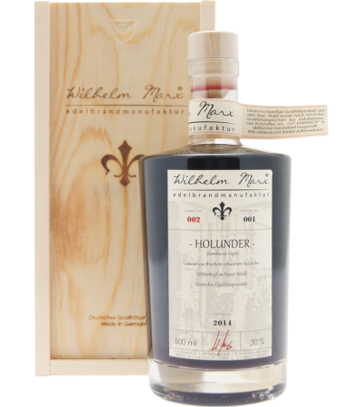 Wilhelm Marx Schwarzer Holunder Likör 0,5l