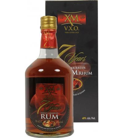 XM Demerara Rum Extra Old VXO