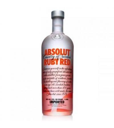 Absolut Vodka (red) Lt 1
