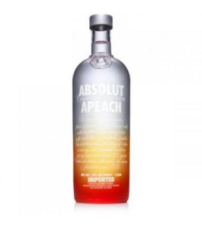 Absolute Vodka Peach Lt 1