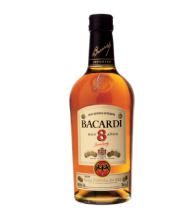 Bacardi 8 Anni Cl 70