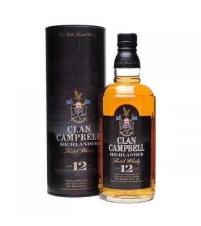 Clan Campbell Whisky Cl 70