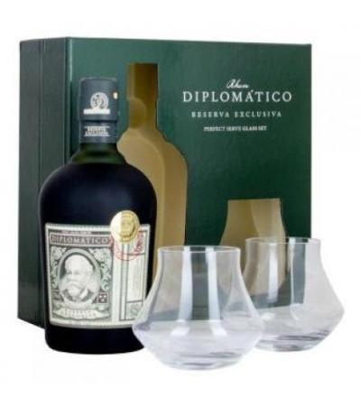 Gift Rum Diploma Exc 12 +2 Glasses