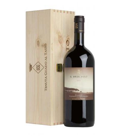 Double Magnum 3 Litri Bolgheri "Il Bruciato" Doc in Cassa di Antinori