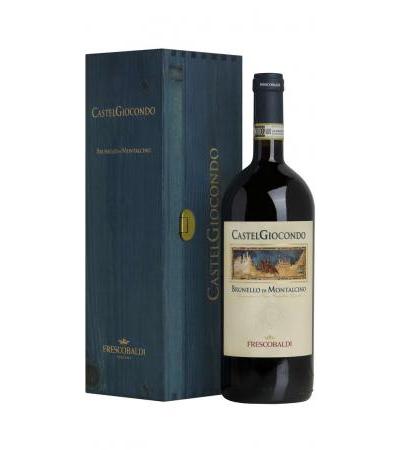 Magnum 1,5 Liters Brunello di Montalcino "CASTELGIOCONDO" DOCG In Wooden Box FRESCOBALDI CASTELGIOCONDO