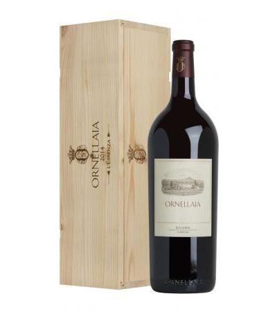 Magnum 1,5 Liters ORNELLAIA Bolgheri Superiore DOC in Wooden Box ORNELLAIA