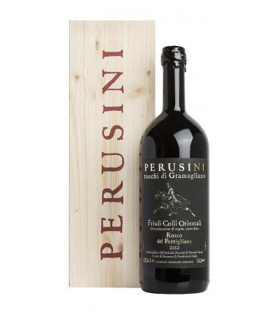 Magnum 1,5 Liters Rosso del Postiglione DOC "Wooden box" Perusini