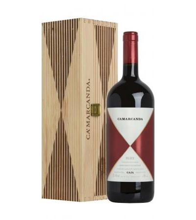 Magnum 1,5 Litri Bolgheri "CAMARCANDA" 2013 DOC in Wooden Box Gaja C