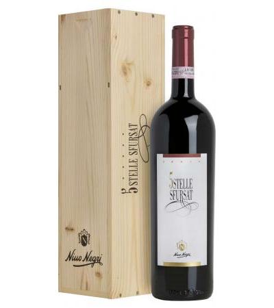 Magnum 1,5 Litri Sfursat di Valtellina "5 Stelle" DOCG in Wooden Box Nino Negri