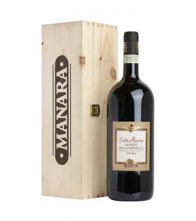Magnum Amarone 1,5 Liters DOC 2012 "Corte Manara" In Wooden Box Manara