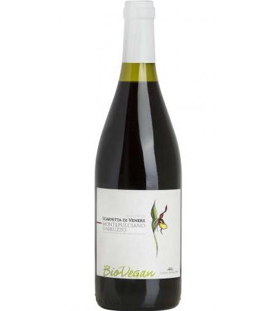 Montepulciano d’Abruzzo "SCARPETTA DI VENERE" Bio Vegan CASAL THAULERO Organic wine