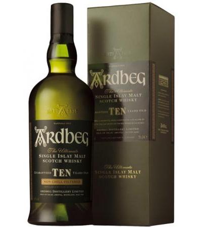 Ardbeg 10 Year Old Islay Single Malt Whisky