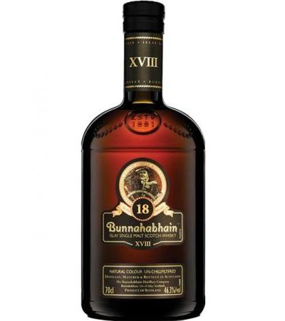 Bunnahabhain Islay 18 Years Single Malt Scotch Whisky